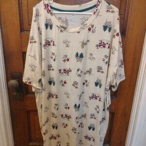 Secret Treasures Glamping Night Shirt (2x-3x)